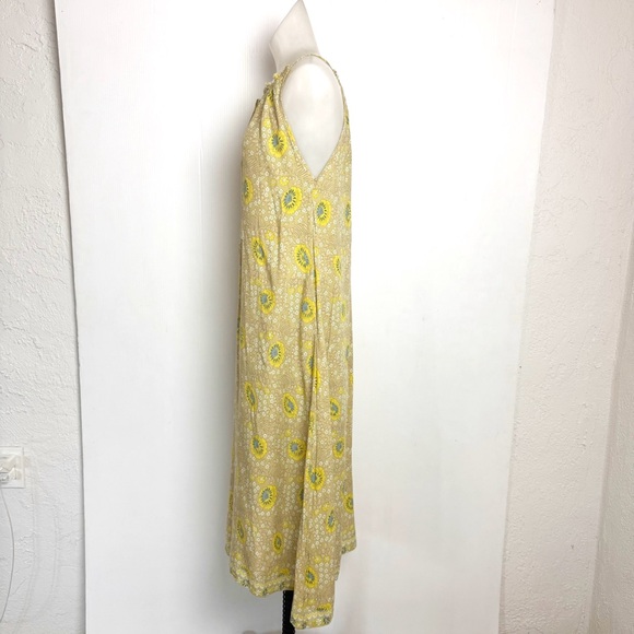 Natalie Martin Marlien Sleeveless Midi Dress Vintage Flower & Sand midi Dress XS - Picture 3 of 10